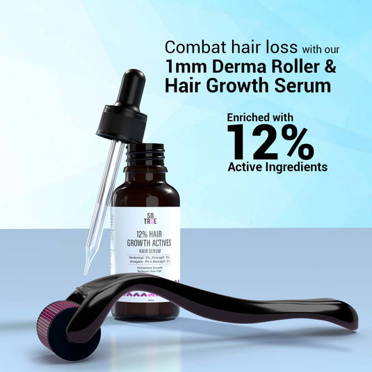 Hair Revival Combo (Hair Growth Serum + Derma Roller 1mm)