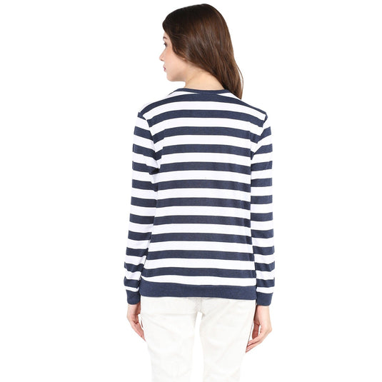 Stripe Round Neck Sweater