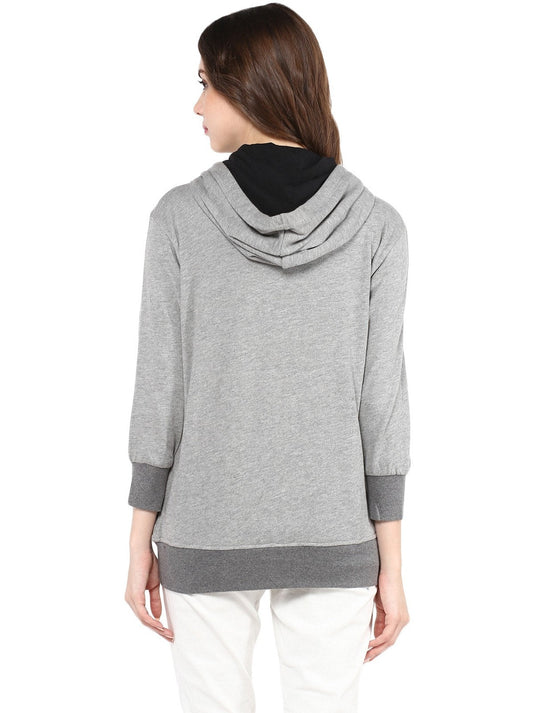 Solid Hooded Sweatshirts With Pockets