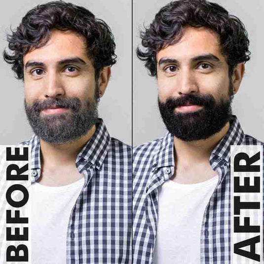 before and after color