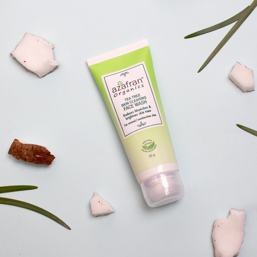 Organic Tea Tree Skin Clearing Face Wash