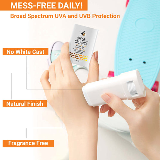 SPF 50+ Daily Sunscreen Stick 15g