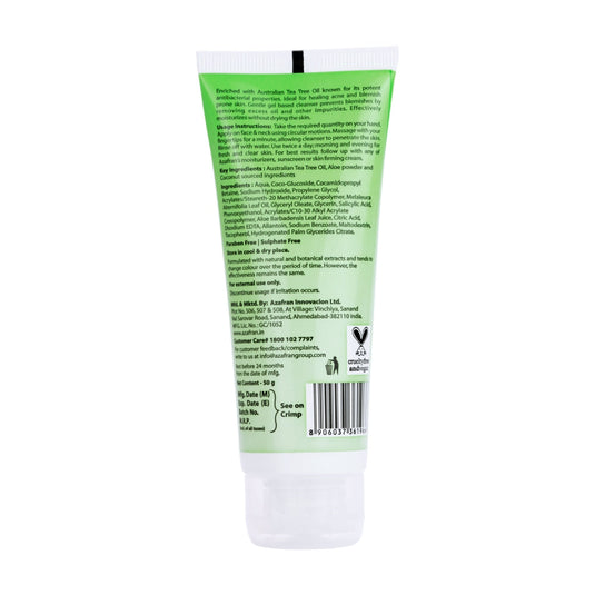 Organic Tea Tree Skin Clearing Face Wash