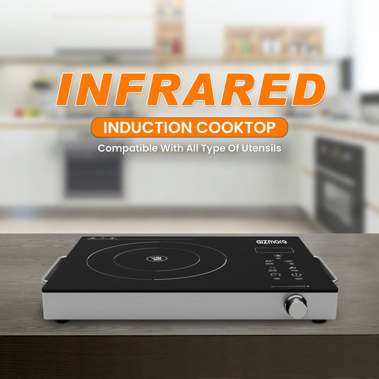 GIZMORE 2200 W Infrared Induction Cooktop