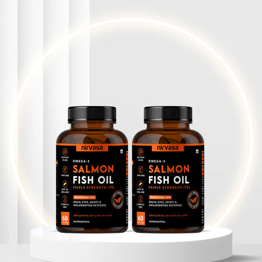 Nirvasa Salmon Fish Oil TS Softgels 60 Capsule