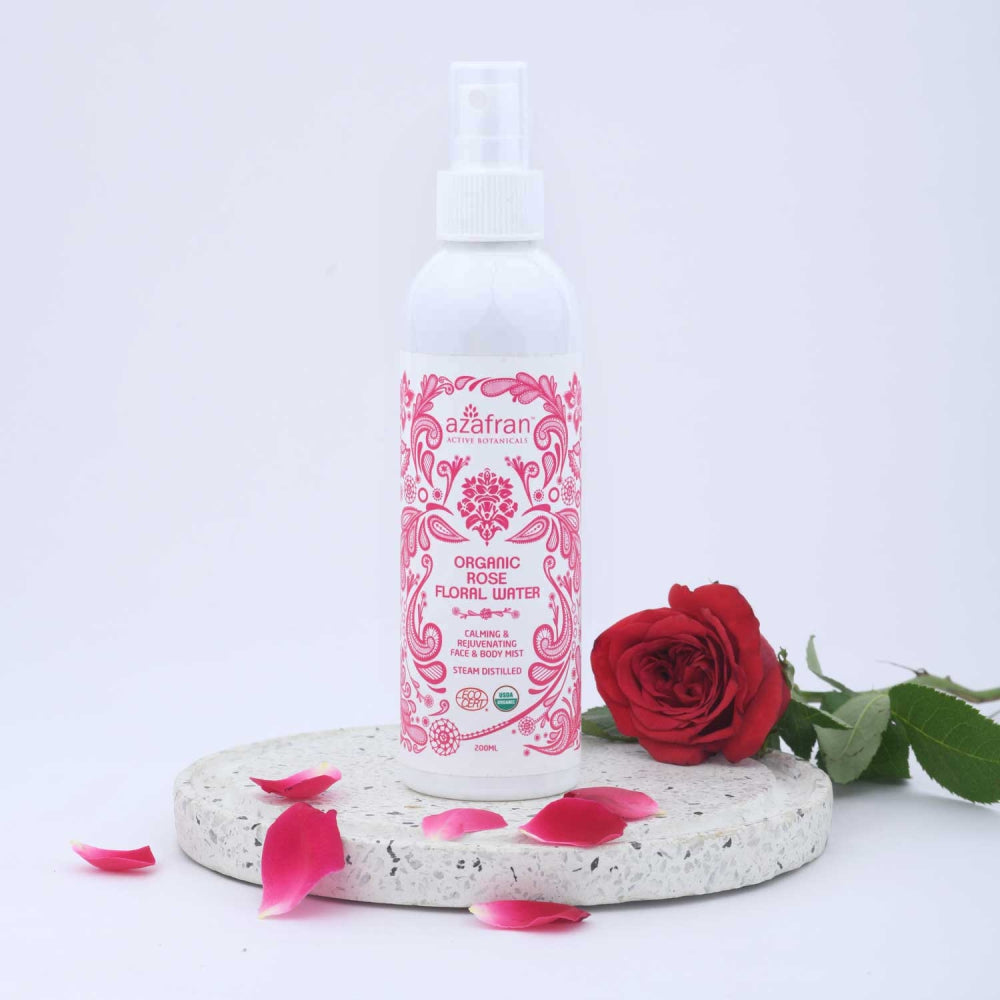 Organic Rose Floral Water