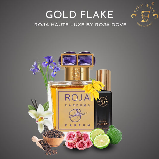GOLD FLAKE (SIMILAR TO ROJA HAUTE LUXE BY ROJA DOVE)