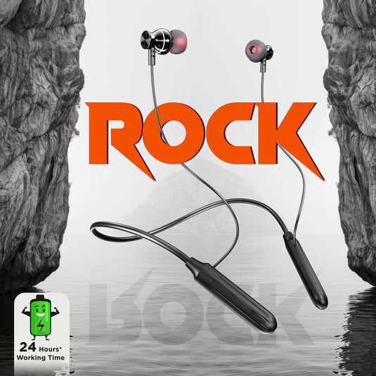 GIZMORE MN225 ROCK High Bass Bluetooth 5.0 in Ear Neckband