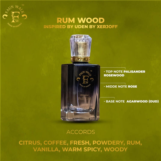 RUM WOOD ( SIMILAR TO  UDEN BY XERJOFF)