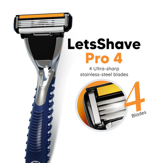 Pro 4 Razor (Razor+2 Bldes+Travel Cap)