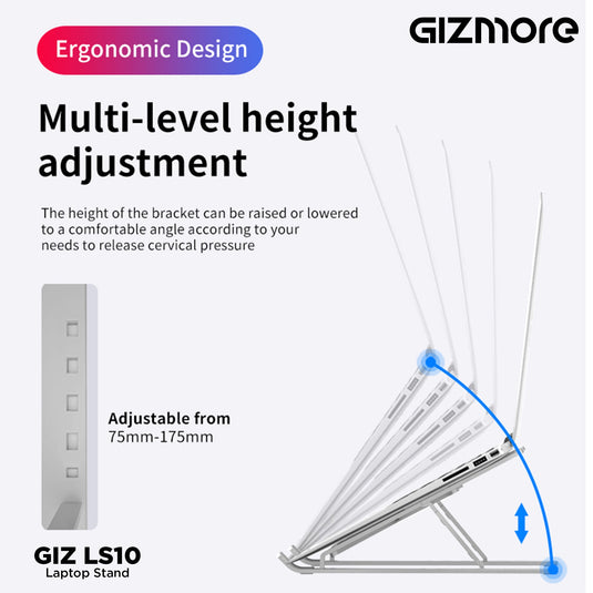 GIZMORE LS10 Multi-Functional Laptop Stand