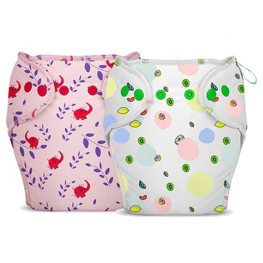 2 Piece Pack of New & Improved Smart Nappy for 10-18 months old (Size LXL)