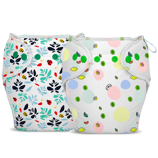 2 Piece Pack of New & Improved Smart Nappy for 10-18 months old (Size LXL)