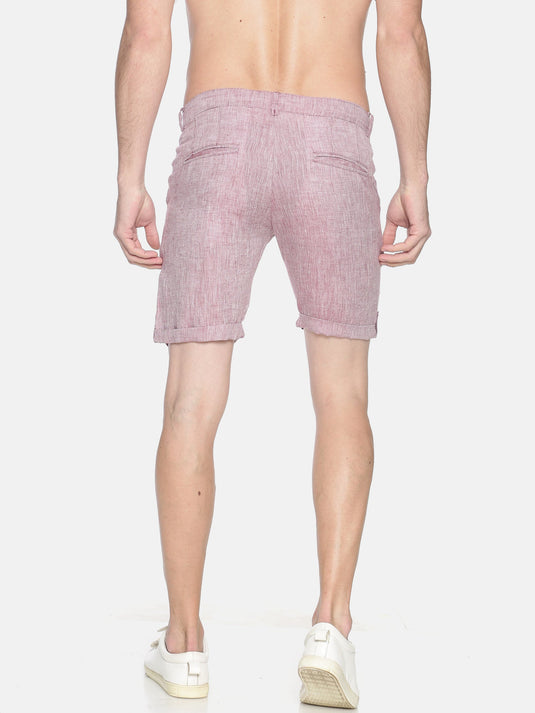 comfortable Men Maroon Shorts