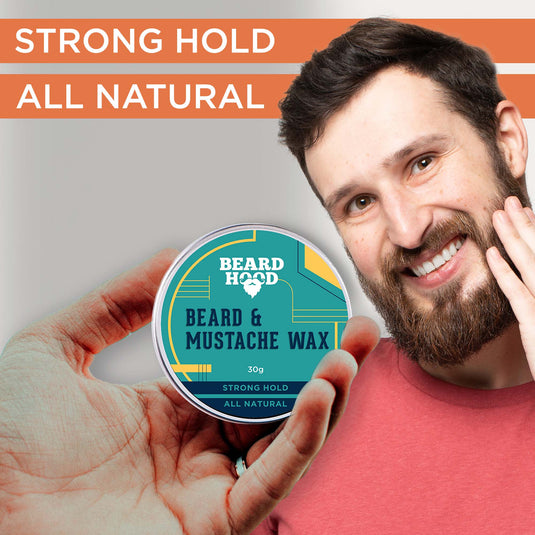 Beard and Mustache Wax, 30gm