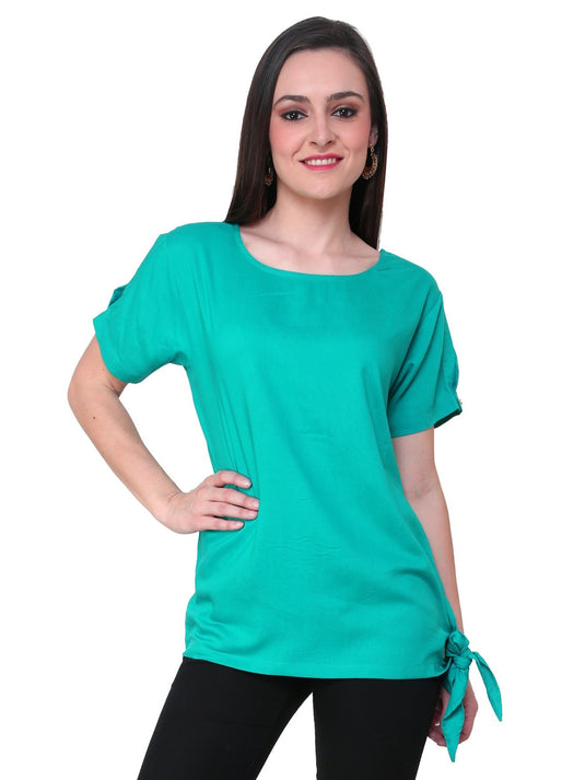 Pannkh Women's Knotted Top