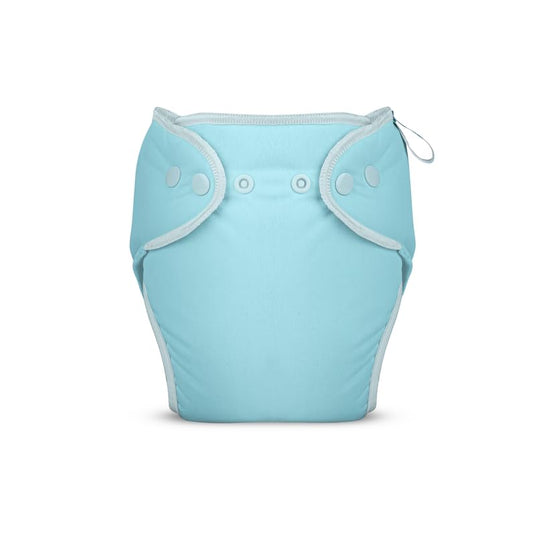 Bumberry New & Improved Smart Nappy For New Born Baby (LXL |10-18 months) Baby Blue| Holds Upto 3 Pees With Extra Absorbtion & 100% Leak Protection All in One Cloth Diaper For Just Borns - TRY ME PACK