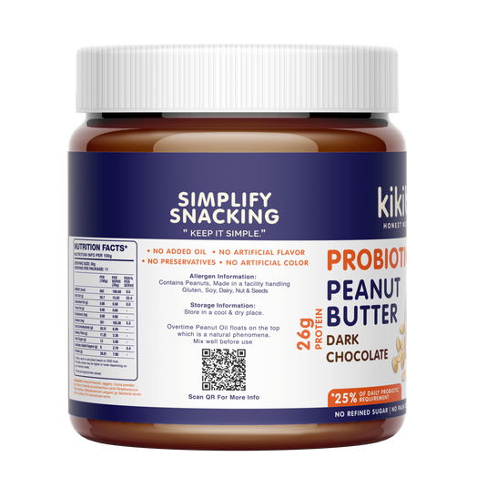 Probiotic Dark Chocolate Peanut Butter