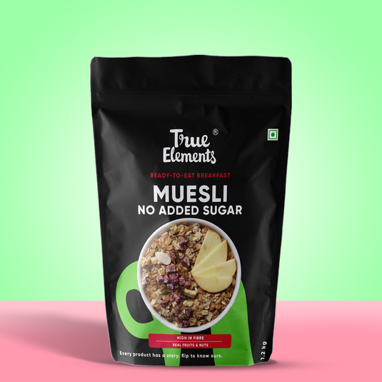 True Elements Muesli No Added Sugar 1.2kg