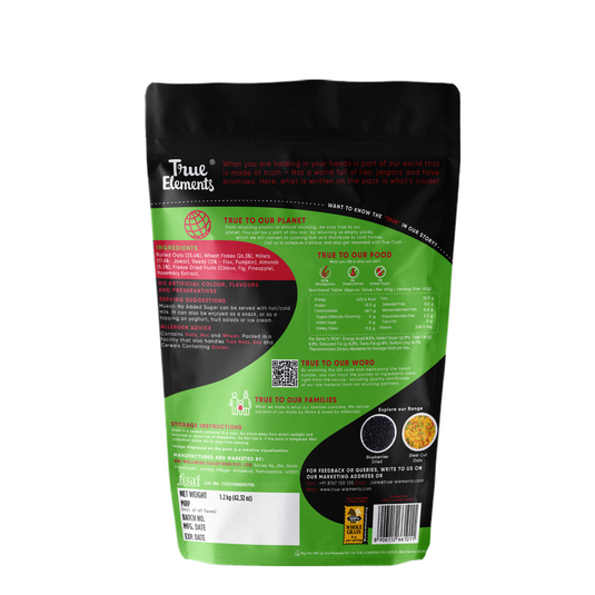 True Elements Muesli No Added Sugar 1.2kg