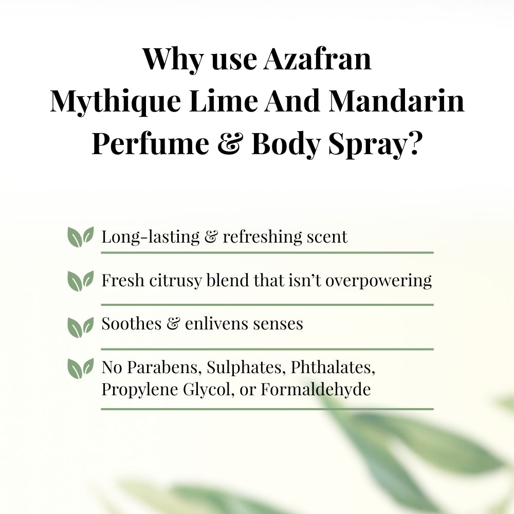 Active Botanicals Fragrances - Mythique Lime And Mandarin