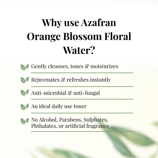 Organic Orange Blossom Floral Water