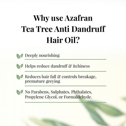 Tea Tree Anti Dandruff Hair Oil