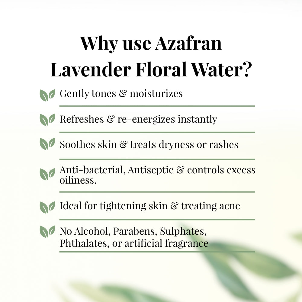 Organic Lavender Floral Water