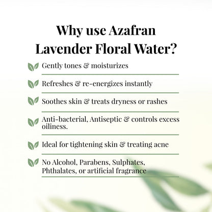 Organic Lavender Floral Water