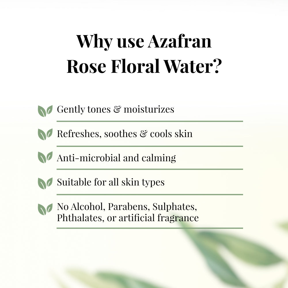 Organic Rose Floral Water