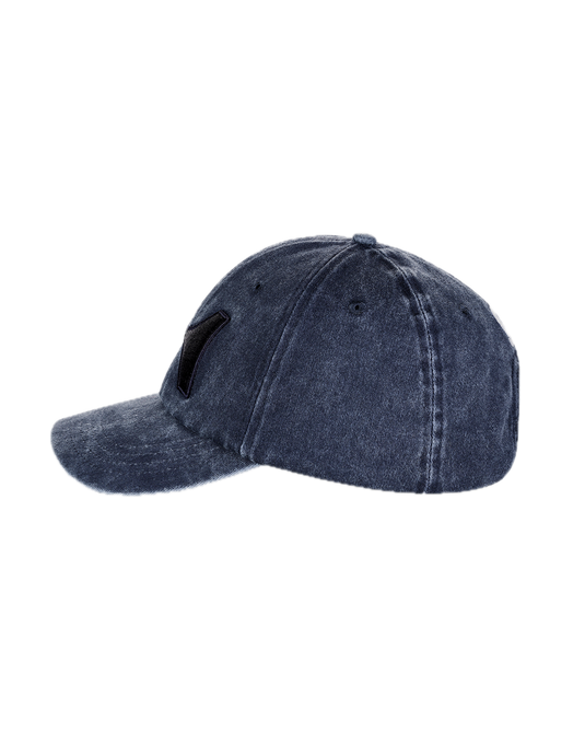 BASEBALL HAT DENIM UNSTRUCTURED- BLUE WASHED