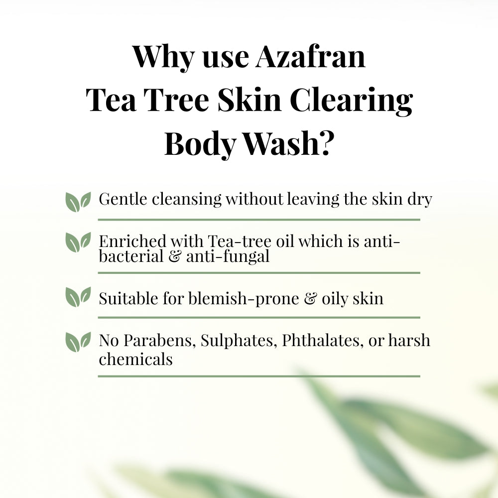 Organic Tea Tree Skin Clearing Body Wash