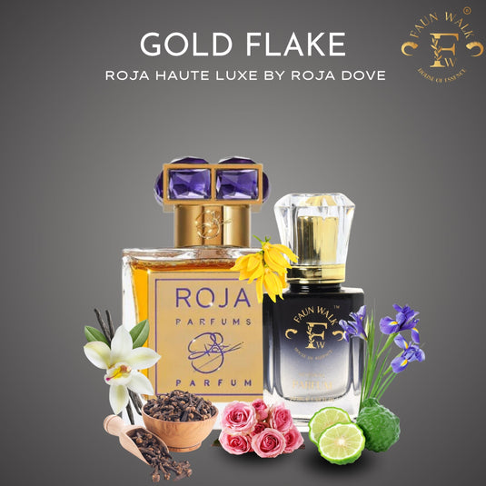 GOLD FLAKE (SIMILAR TO ROJA HAUTE LUXE BY ROJA DOVE)