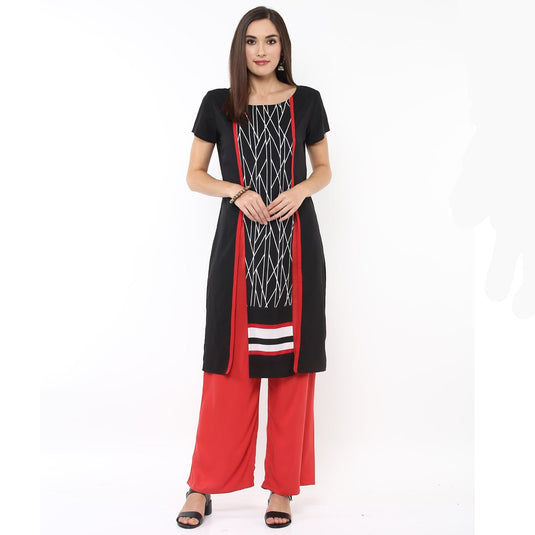 Panelled Placement Kurti