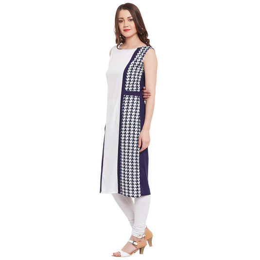 Pannkh Women's Hoonstooth Kurta