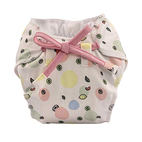 Bumberry Smart Nappy New Born Baby Diaper Combo For Babies (0-3 Months) (Pink, Baby Blue, Fruity Lime, deep Green, Cute Baby,Bugs Party, Pack of 6)