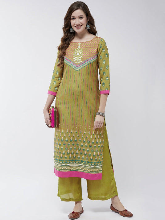 Jaipur Haat V-Shape Placement Kurta