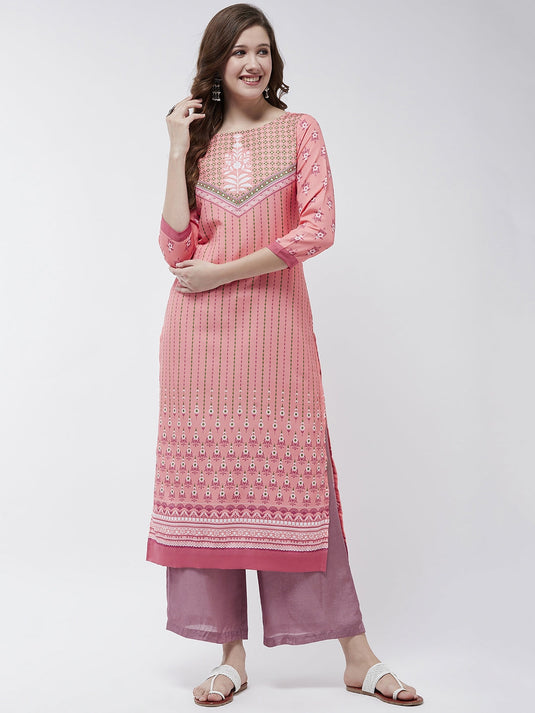 Jaipur Haat V-Shape Placement Kurta