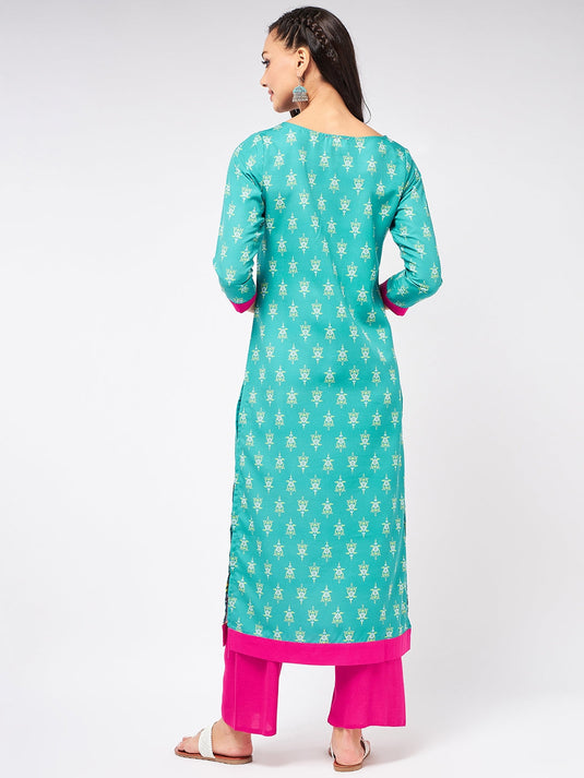 Jaipur Haat V-Shape Placement Kurta