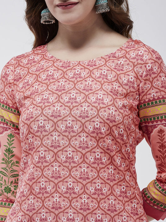 Jaipur Haat Placement Allover Kurta