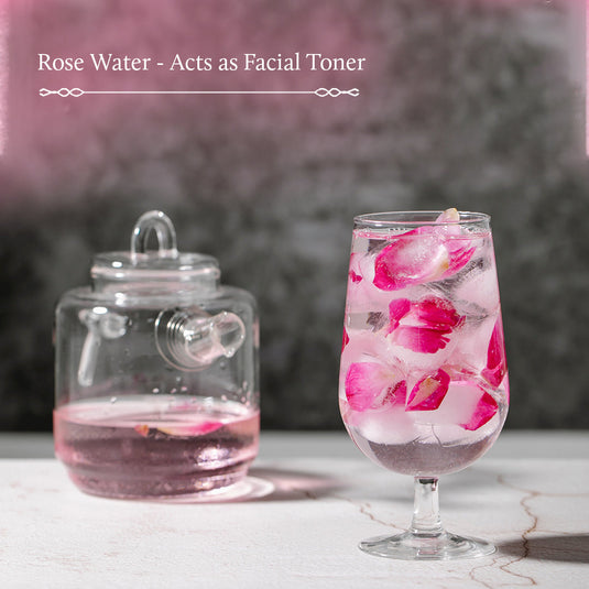 Natural Rose water as a Facial Toner