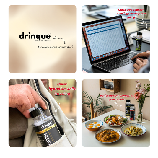 drinque™ ISO PROTEIN WATER- 11g ISOLATE PROTEIN (Green Apple Glint)