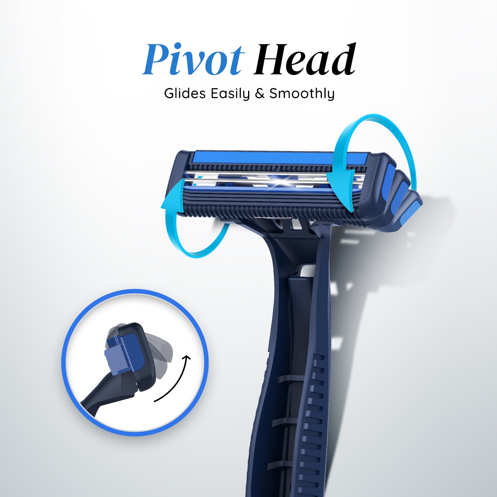 Flow Razor LetsShave Pro 2 Plus Disposable Razor - Open Flow Cartridge Razor | Tw