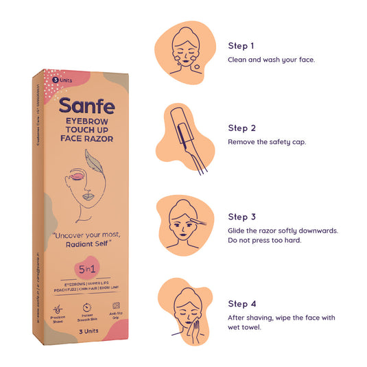 Sanfe EyeBrow Touch Up Razor