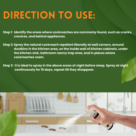 Herbal Cockroach Repellent - Herbal Strategi