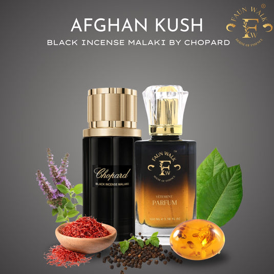 AFGHAN KUSH (SIMILAR TO BLACK INCENSE MALAKI BY CHOPARD)