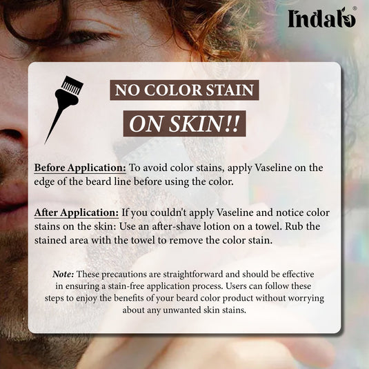 Indalo beard color application