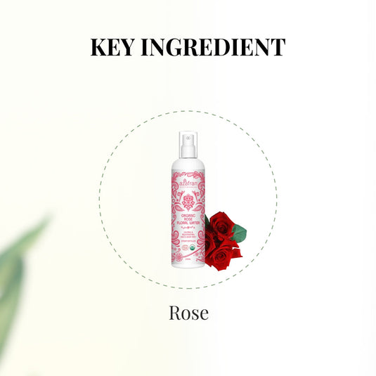 Organic Rose Floral Water