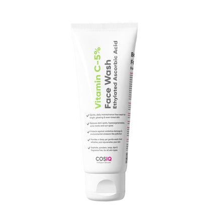 5 % Vitamin C Face Wash - 100 ml - CosIQ