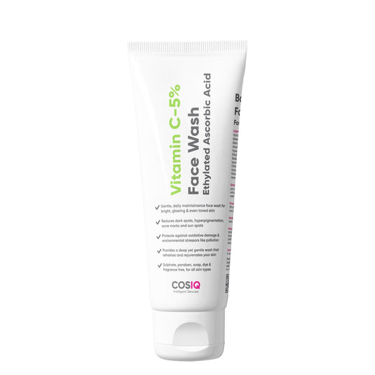 5 % Vitamin C Face Wash - 100 ml - CosIQ